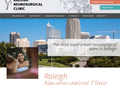 Raleigh Neurosurgical Clinic Website