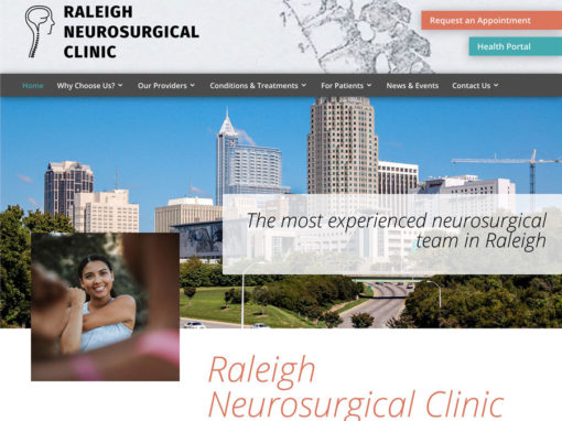 Raleigh Neurosurgical Clinic Website