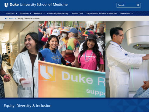 Duke University School of Medicine Equity, Diversity, and Inclusion